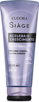 Eudora Siàge Combo Accelerates Growth: Shampoo 250ml + Conditioner 200ml + Hair Mask 250g - BuyBrazil