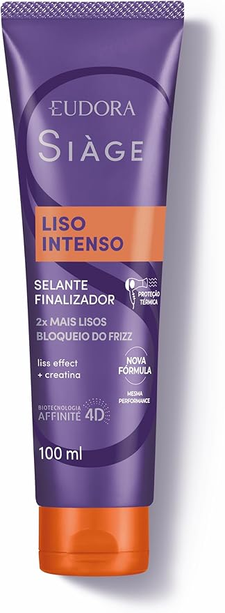 Eudora Siage Liso Intenso Leave-In Hair Sealant Finishing 100ml - BuyBrazil