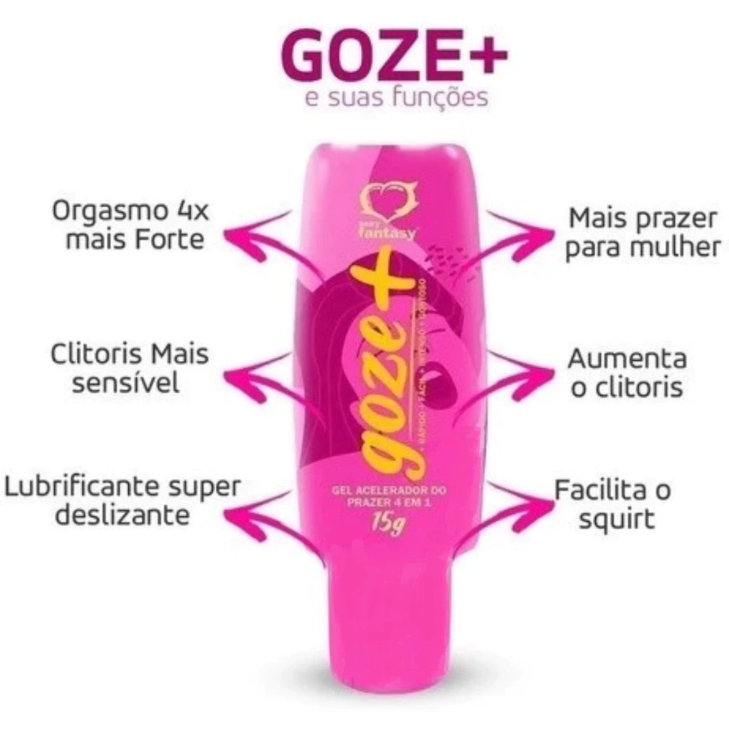 Goze Mais 4-in-1 Female Arousal Serum – 15g | Ultimate Pleasure Booster