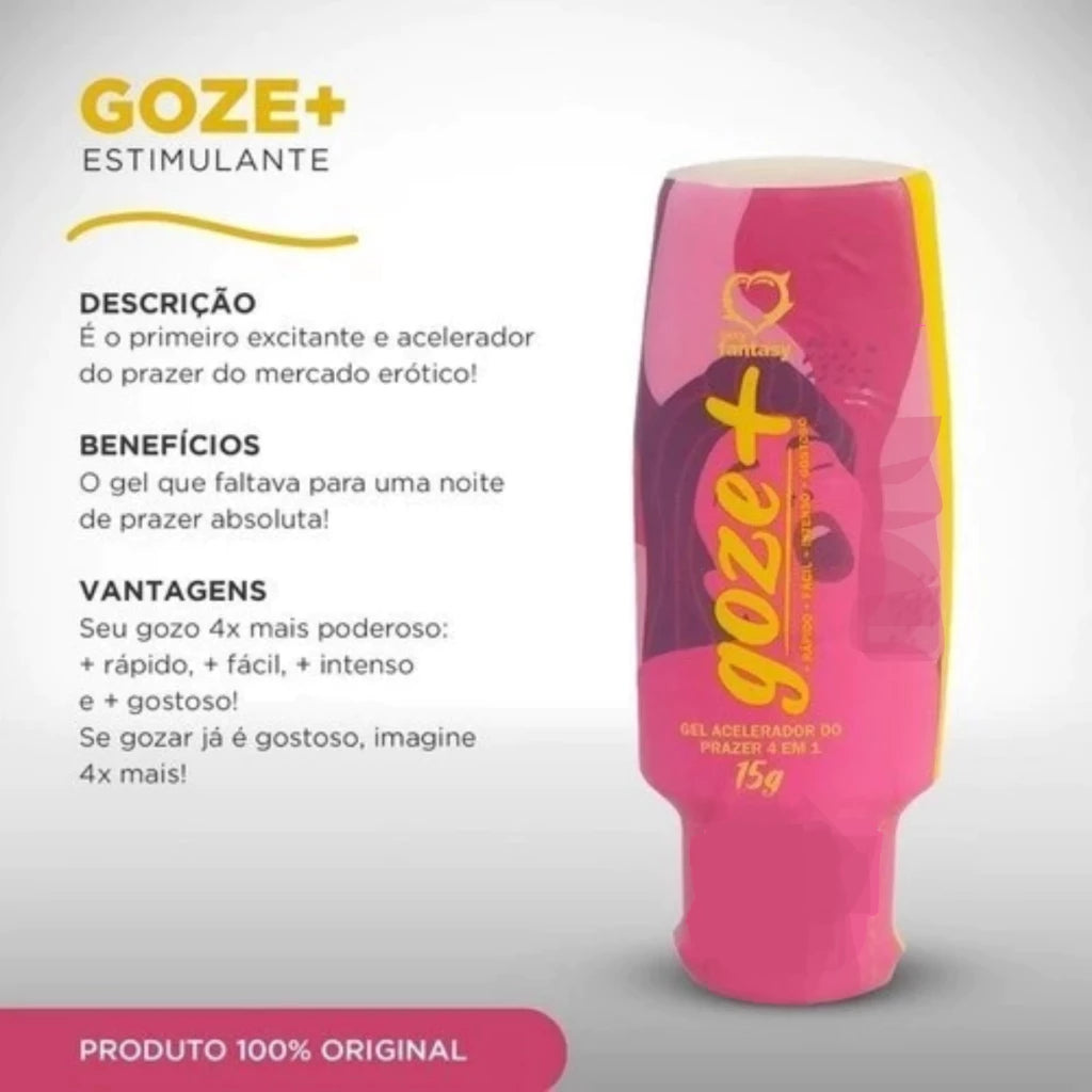 Goze Mais 4-in-1 Female Arousal Serum – 15g | Ultimate Pleasure Booster