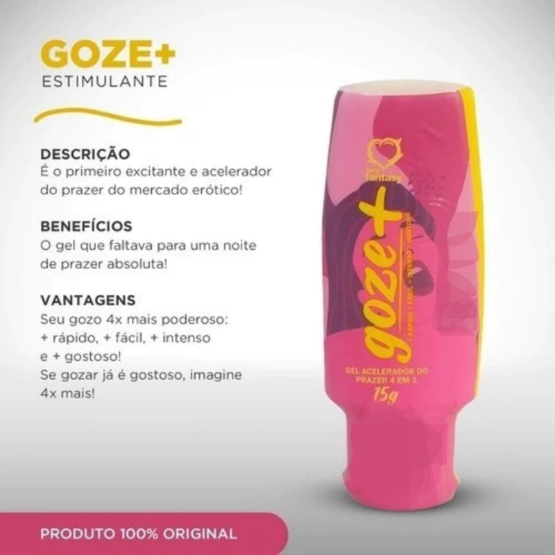 Goze Mais 4-in-1 Female Arousal Serum – 15g | Ultimate Pleasure Booste