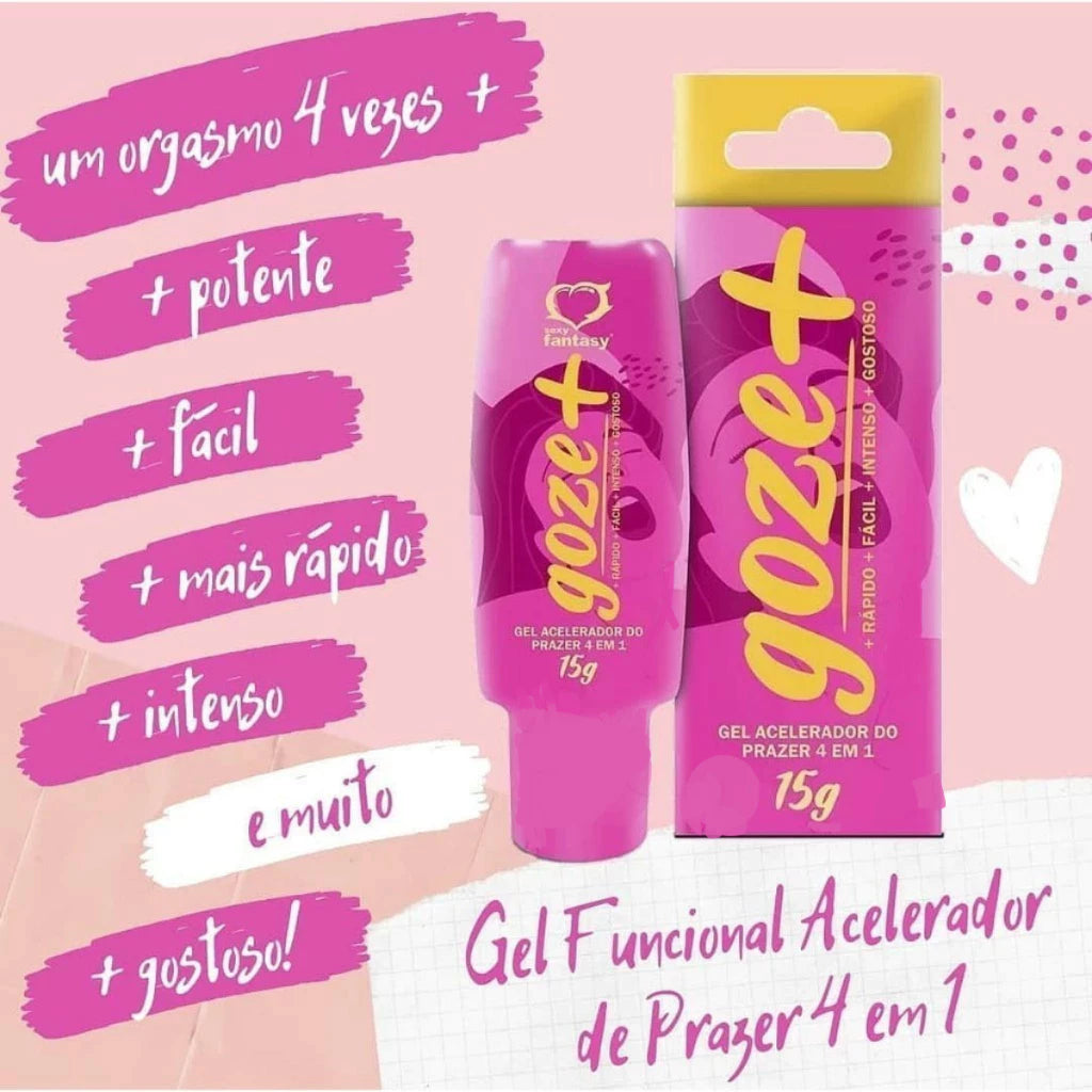 Goze Mais 4-in-1 Female Arousal Serum – 15g | Ultimate Pleasure Booster