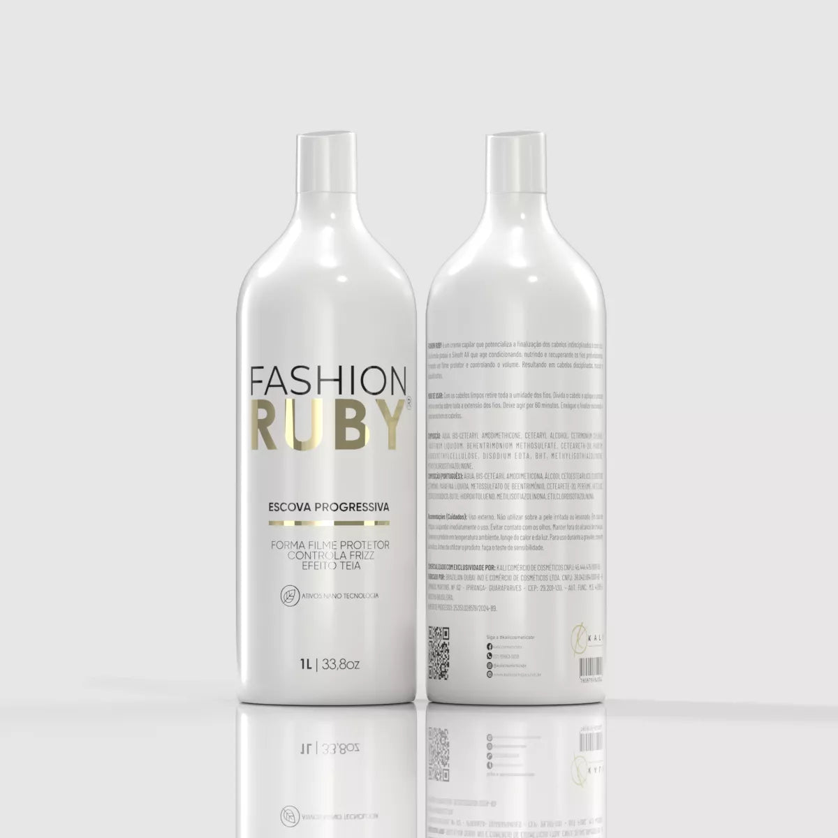 Fashion Ruby Formaldehyde-Free Progressive Gold Line 1000ml/33.8 fl.oz. - BuyBrazil