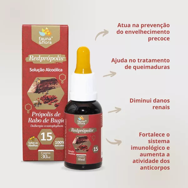 Fauna e Flora Red Propolis 30ml/1.01 fl.oz. - BuyBrazil
