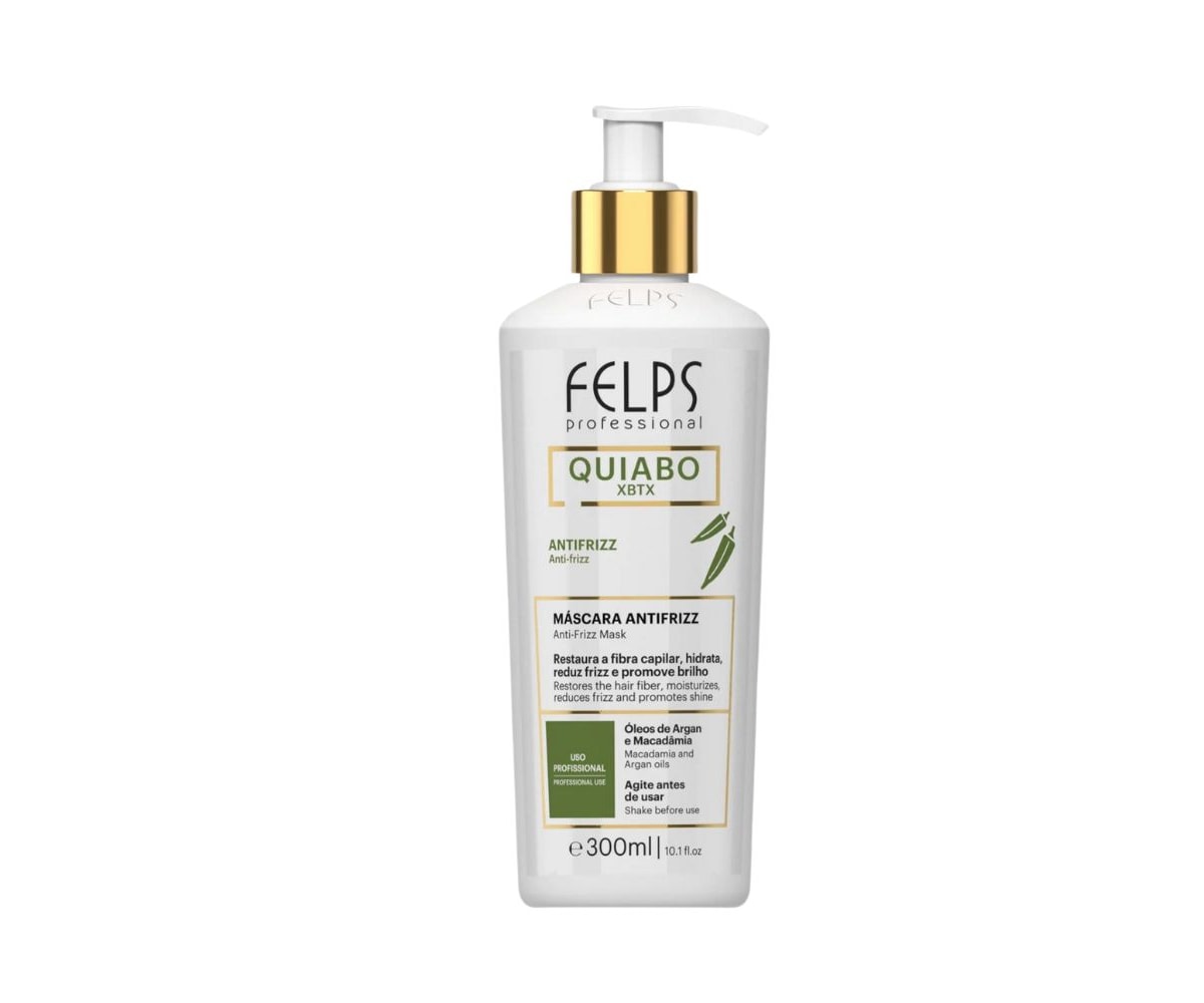 Felps Okra XBTX Anti Frizz Mask Hair Alignment 300ml/10.14 fl.oz. - BuyBrazil