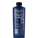 Felps Omega Zero Nanoplastia Resistance Brazilian keratin hair treatment in 500ml bottle, front view, for smoothing and strengthening hair.