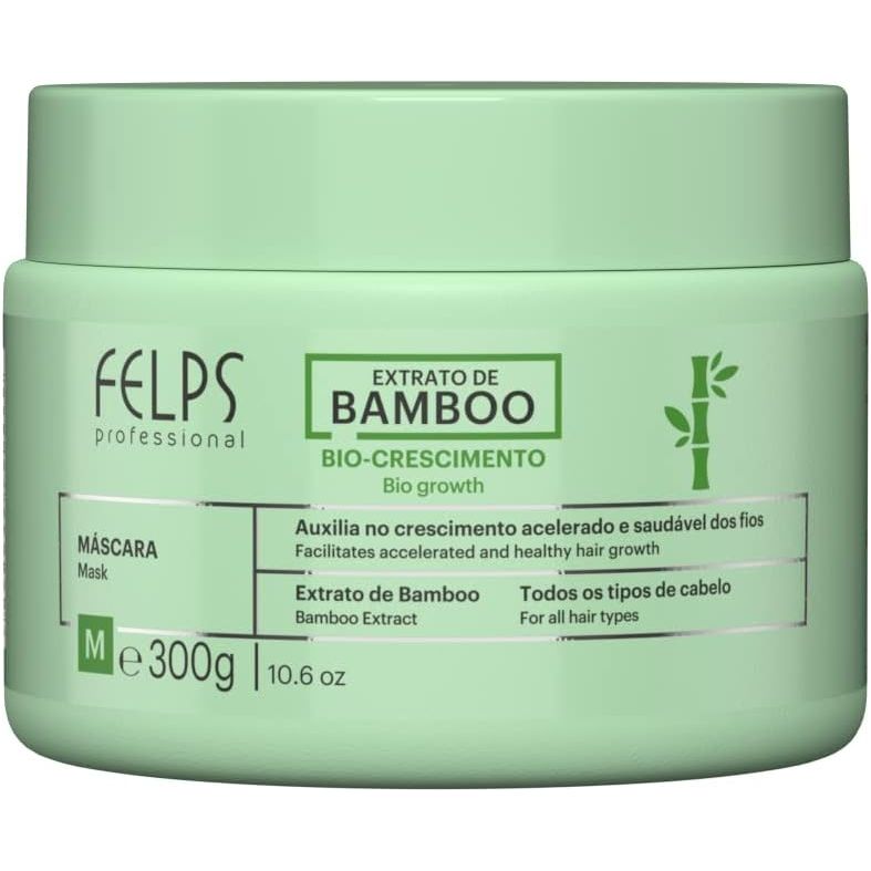 Felps Professional Bamboo Extract Bio Growth Mask 300g/10.6oz. - BuyBrazil