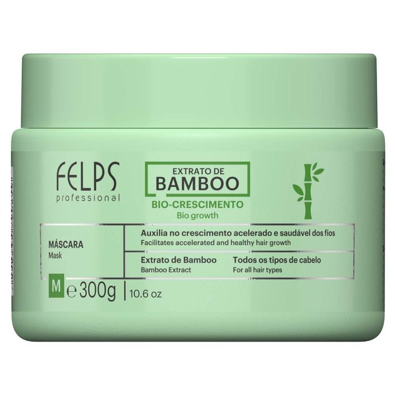 Felps Professional Bamboo Extract Kit 2x250ml/8.45 fl.oz  and Mask 250gr - BuyBrazil