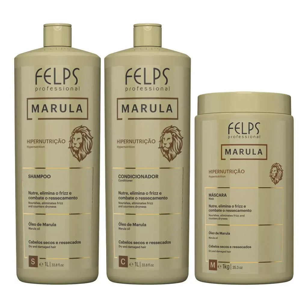 Felps Professional Marula Hypernutrition Kit (3 Products) - BuyBrazil