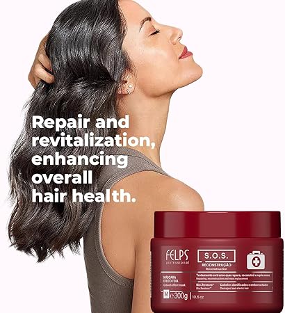 Felps SOS Hair Reconstruction Mask 300g/10.59 oz - BuyBrazil