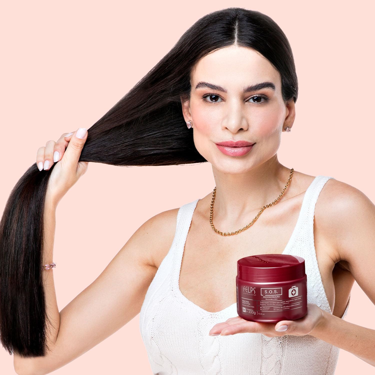 Felps SOS Hair Reconstruction Mask 300g/10.59 oz - BuyBrazil