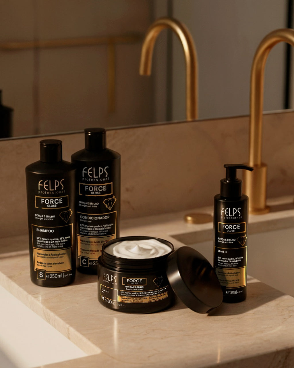 Felps X-Force Biotin Treatment Shampoo And Conditioner 2x1000ml/33.8 fl.oz. - BuyBrazil