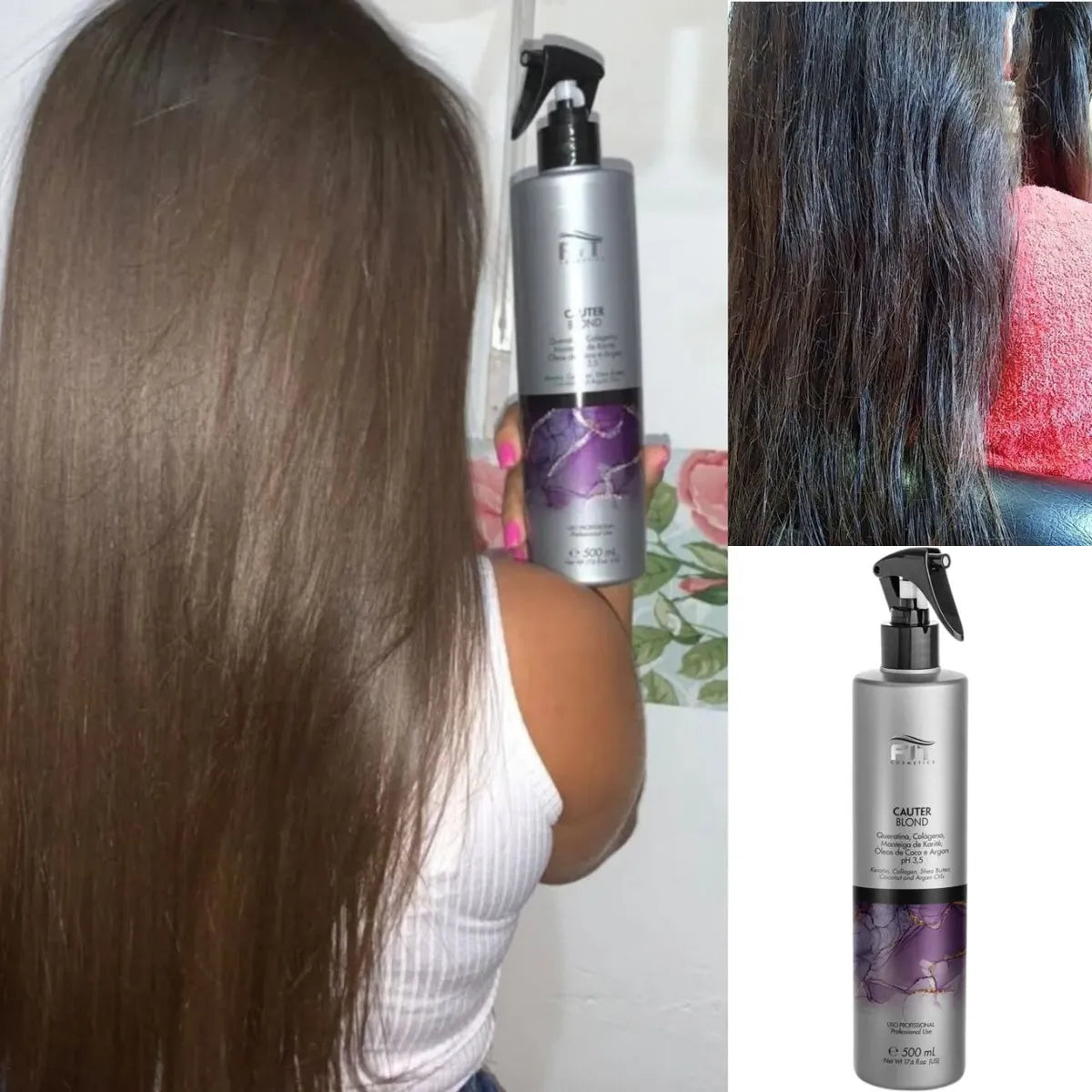 Fit Cosmetics Cauter Blond 500ml - BuyBrazil