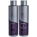 Fit Cosmetics Advanced Treatment Straightening Power hair care kit with two 1L bottles, for professional hair treatment and straightening.
