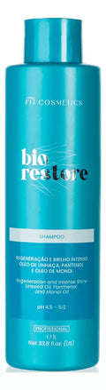 Fit Cosmetics Bio Restore Reconstruction Kit Shampoo 1L and Mask 1Kg - BuyBrazil