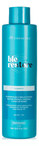 Fit Cosmetics Bio Restore Reconstruction Kit Shampoo 1L and Mask 1Kg - BuyBrazil