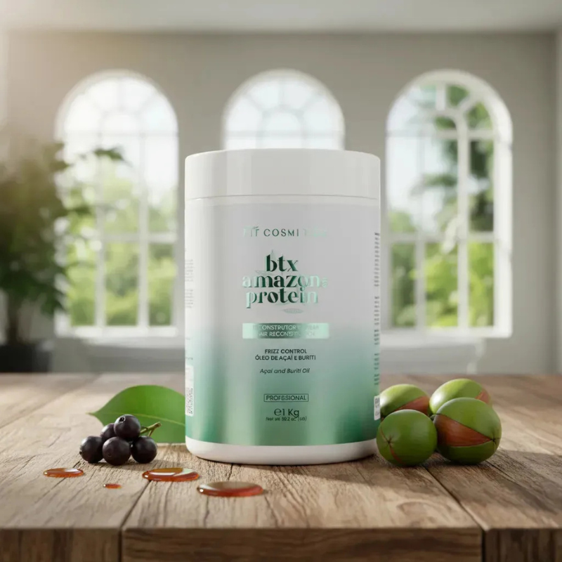 FIT COSMETICS BTX Amazon Oil Protein Hair Reconstructor 1Kg - 35.2 oz.