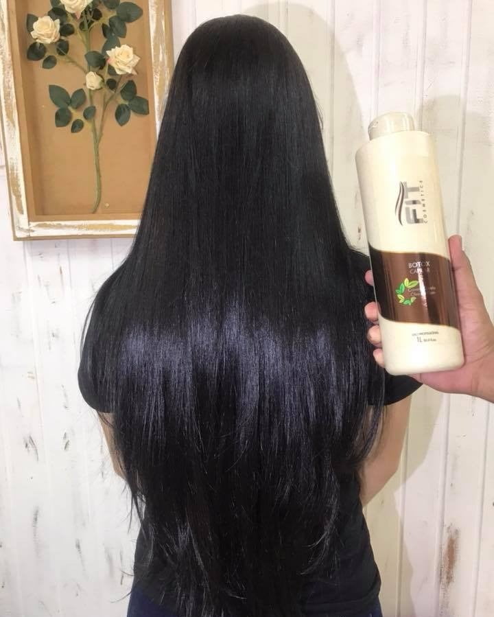 Fit Cosmetics BTX Capillary with Carnation and Cinnamon, 1000ml hair treatment bottle, for nourishing and repairing hair.