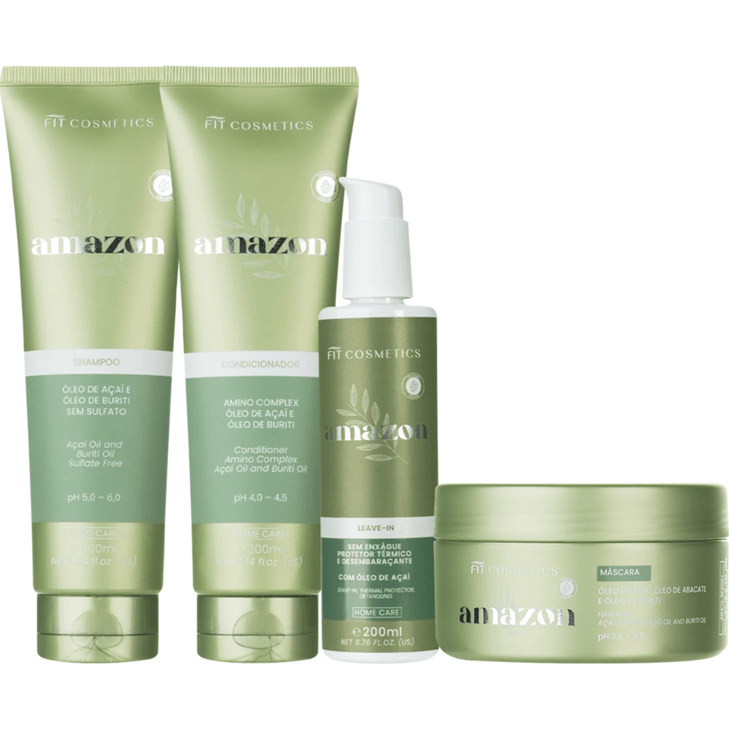 Fit Cosmetics kit Amazon Hydra Home Care 4 Steps - BuyBrazil