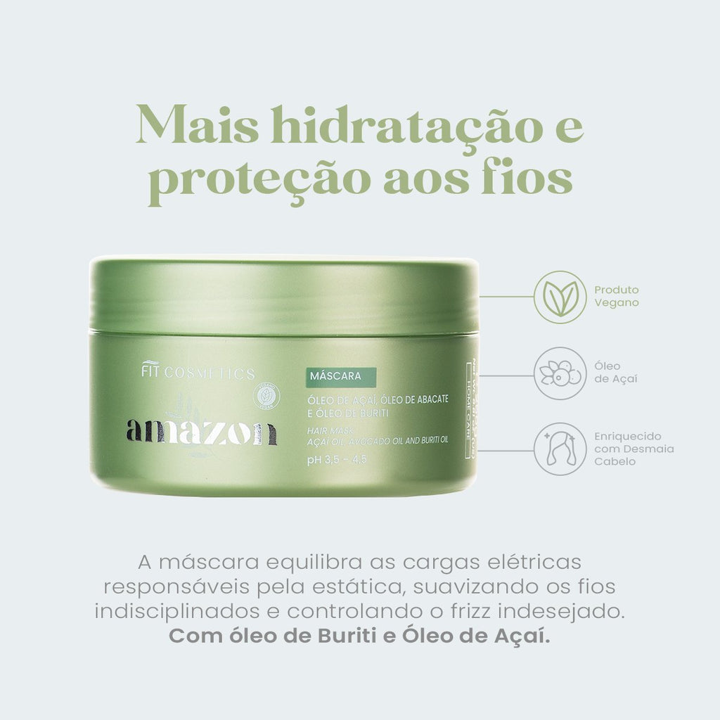 Fit Cosmetics kit Amazon Hydra Home Care 4 Steps - BuyBrazil