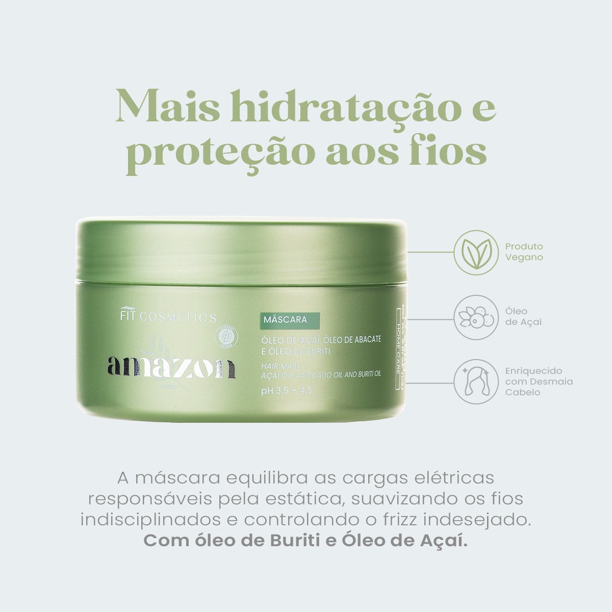 Fit Cosmetics kit Amazon Hydra Home Care 4 Steps - BuyBrazil