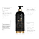 FIT COSMETICS Tanino 24k Semi-Definite Progressive Hair Brush, 1000ml, for professional hair care and styling.