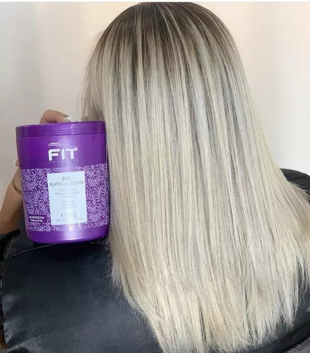 FIT COSMETICS Tanino Protein Platinum Blond Hair Botox 1Kg - 35.2 oz. - BuyBrazil