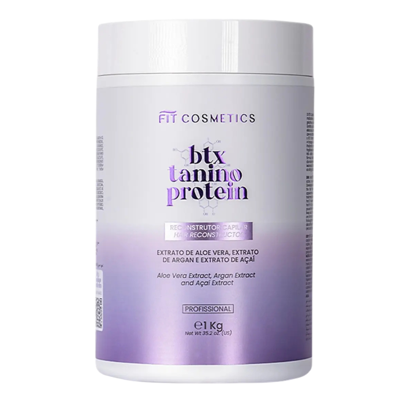FIT COSMETICS Tanino Protein Platinum Blond Hair Botox 1Kg - 35.2 oz. - BuyBrazil