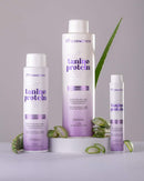 Fit Cosmetics Tanino Protein Progressive Brush hair care product in 1000ml bottle, with a focus on the professional hair treatment.