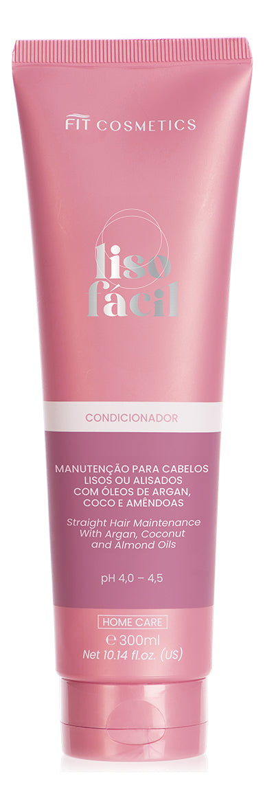 Fitcosmetics Easy Smooth Anti-Frizz Hair Conditioner 300ml/ 10.14 fl.oz. - BuyBrazil