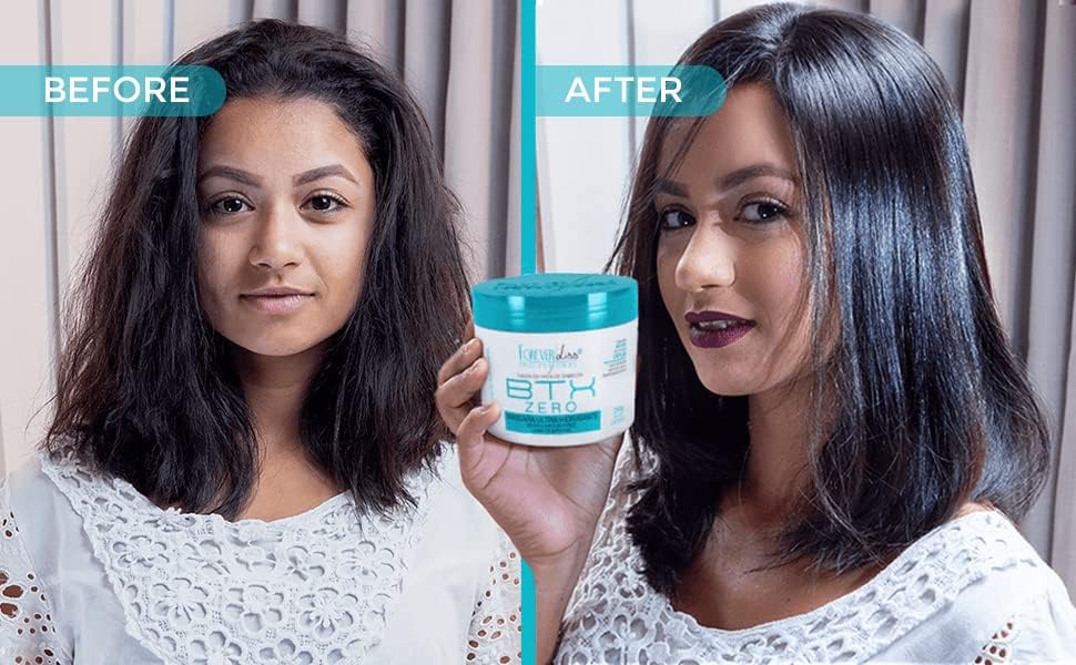 Forever Liss Zero Btox Organic Ultra-Moisturizing Anti-Frizz Mask 1 kg - BuyBrazil