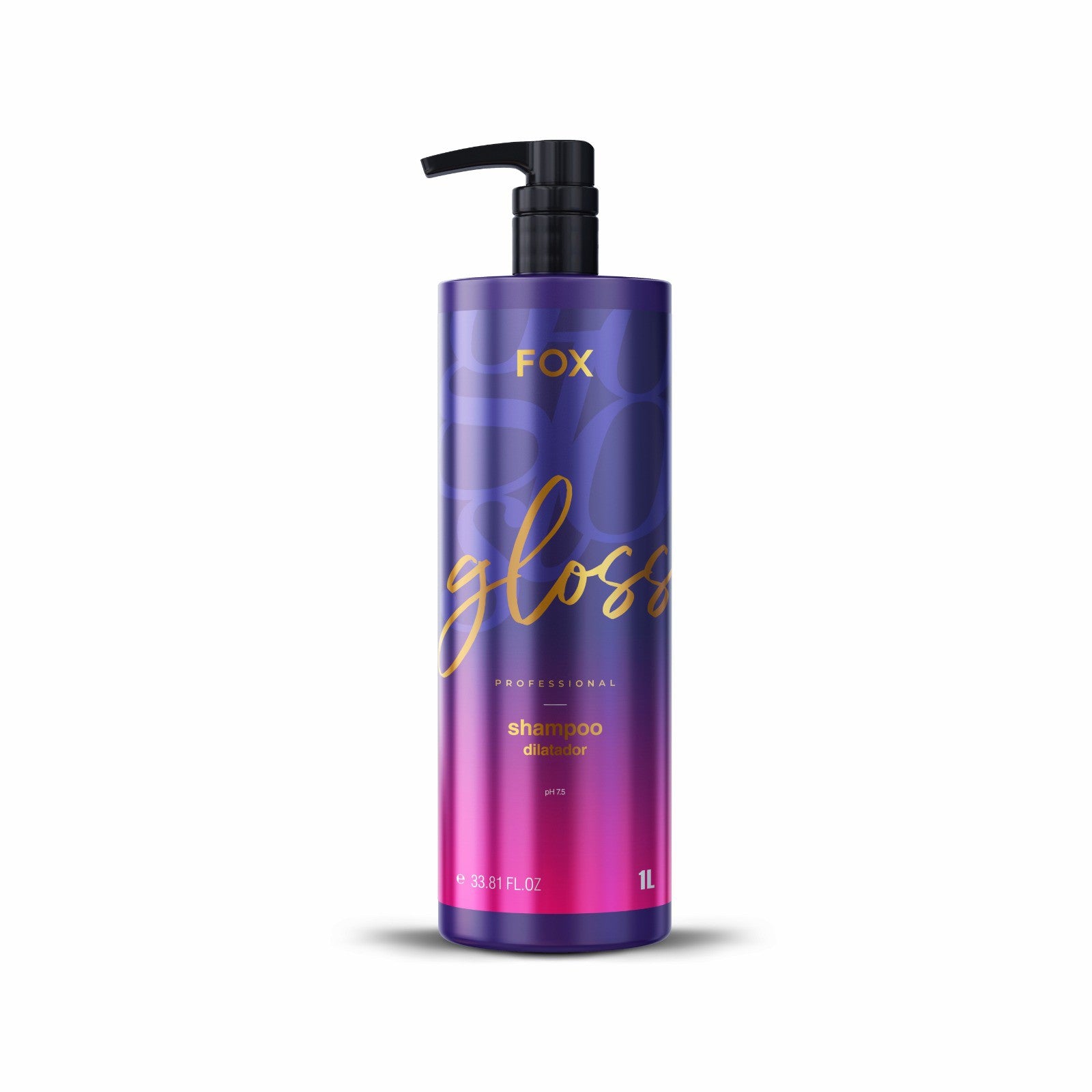 Fox Gloss Progressive Brush Keratin Treatment Kit 2x1000ml/33.8 fl.oz - BuyBrazil