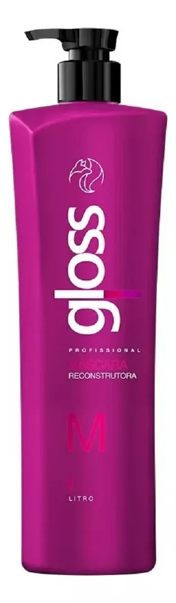 Fox Gloss Progressive Brush Smart Keratin Mask Treatment 1000ml/33.8 fl.oz - BuyBrazil