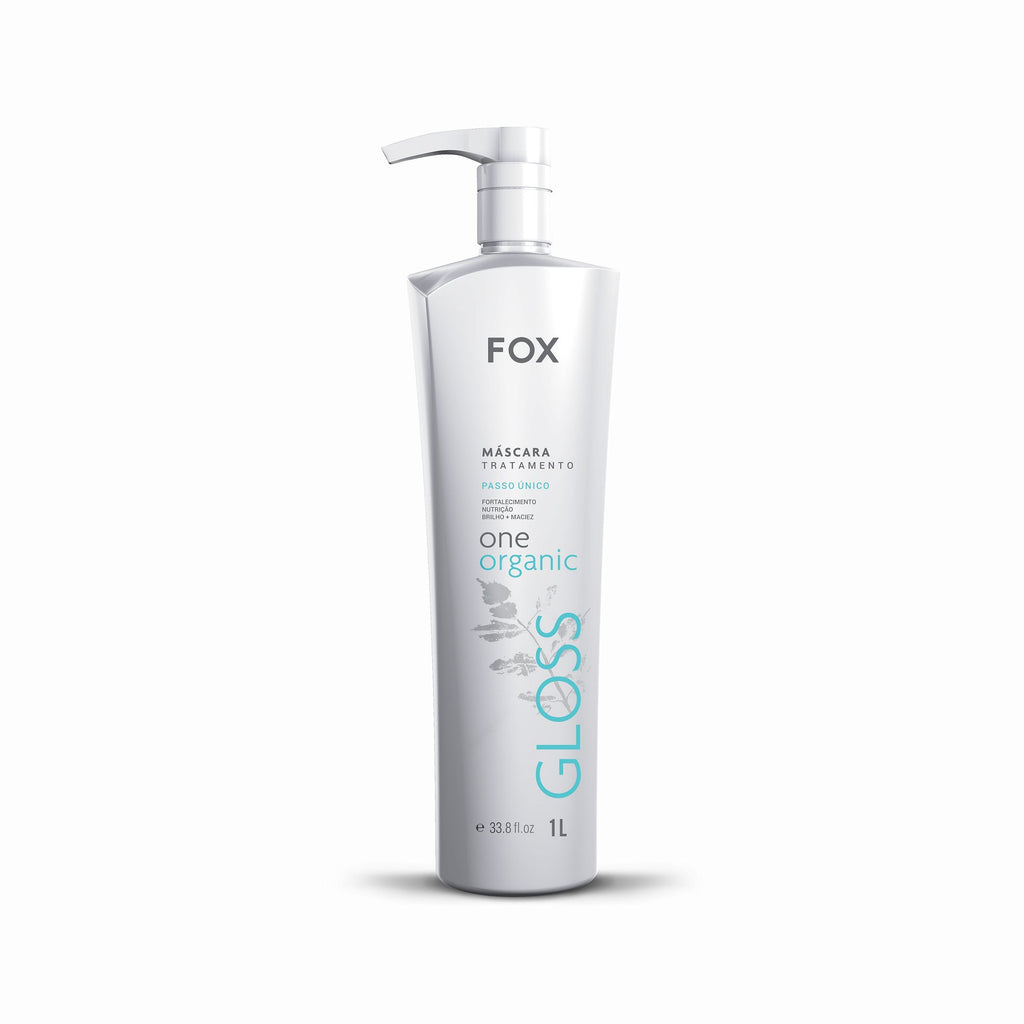 Fox Professional Gloss One Organic Single Step - Hair Mask 1000ml/33.8 fl.oz - BuyBrazil