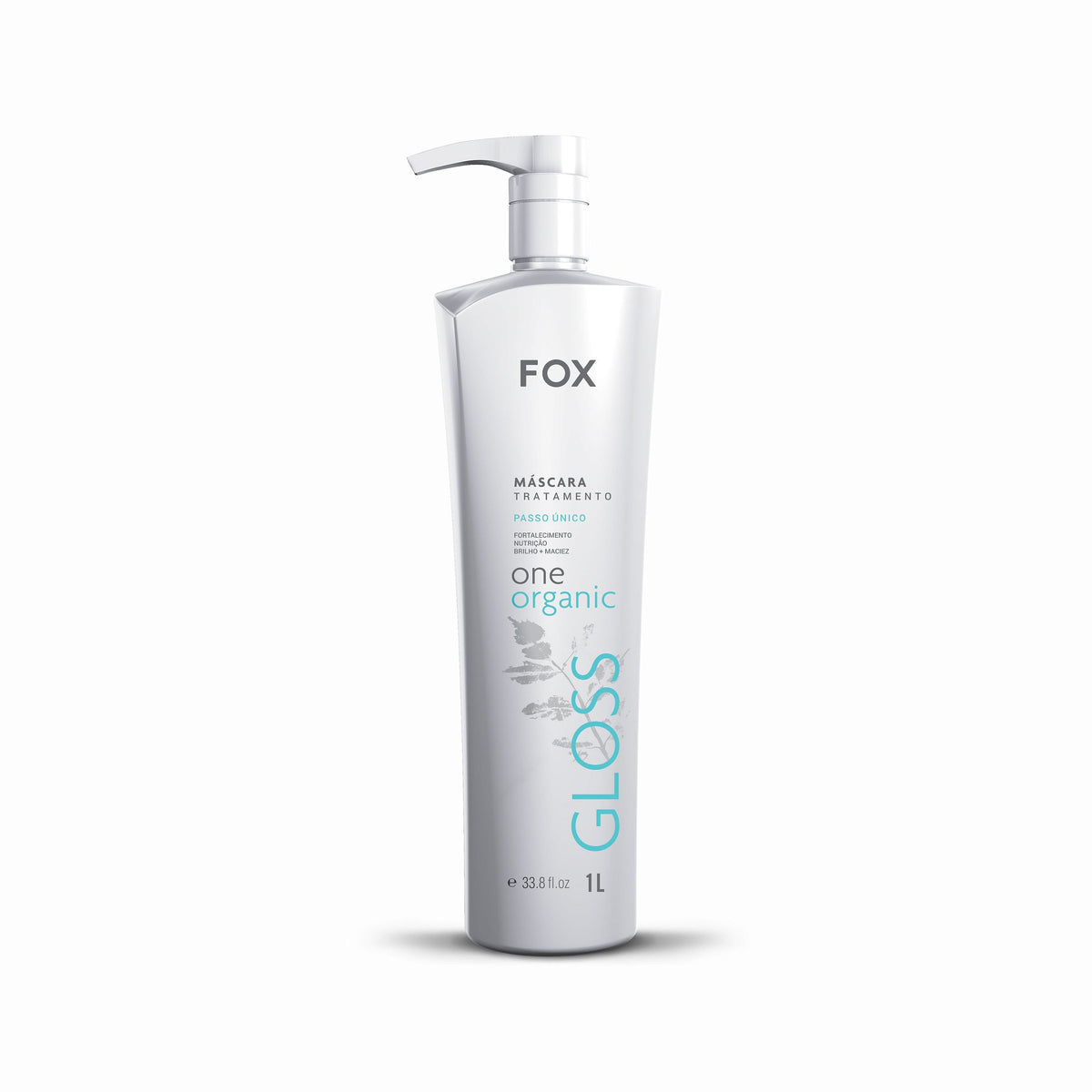 Fox Professional Gloss One Organic Single Step - Hair Mask 1000ml/33.8 fl.oz - BuyBrazil