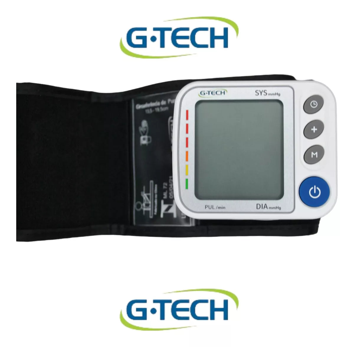 G-Tech GP400 White Digital Blood Pressure Monitor - BuyBrazil