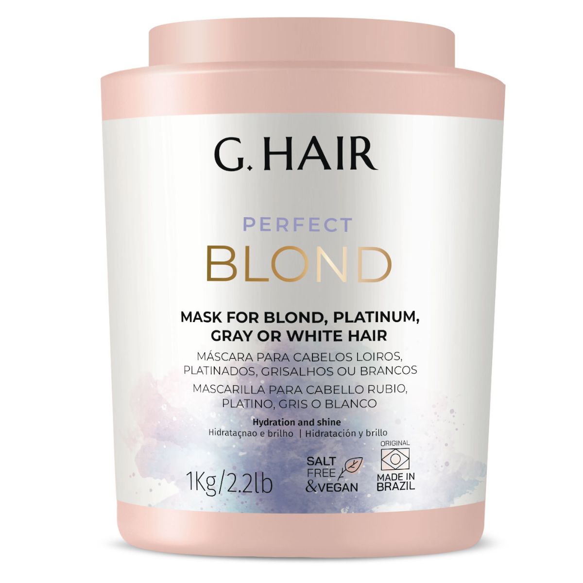 G.Hair B-tox Perfect Blond Mask 1kg/35.2 oz. - BuyBrazil