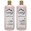 G.Hair Progressive Hair Plastic 2x1000ml/33.8 fl.oz. - BuyBrazil