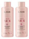G.Hair Progressive Hair Plastic 2x1000ml/33.8 fl.oz. - BuyBrazil