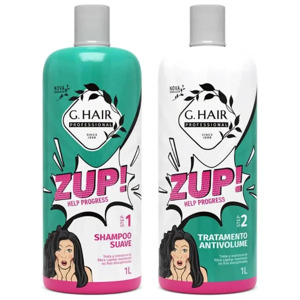 G.Hair Zup Help Progress Treatment Kit 2x1000ml/33.8 fl.oz - BuyBrazil