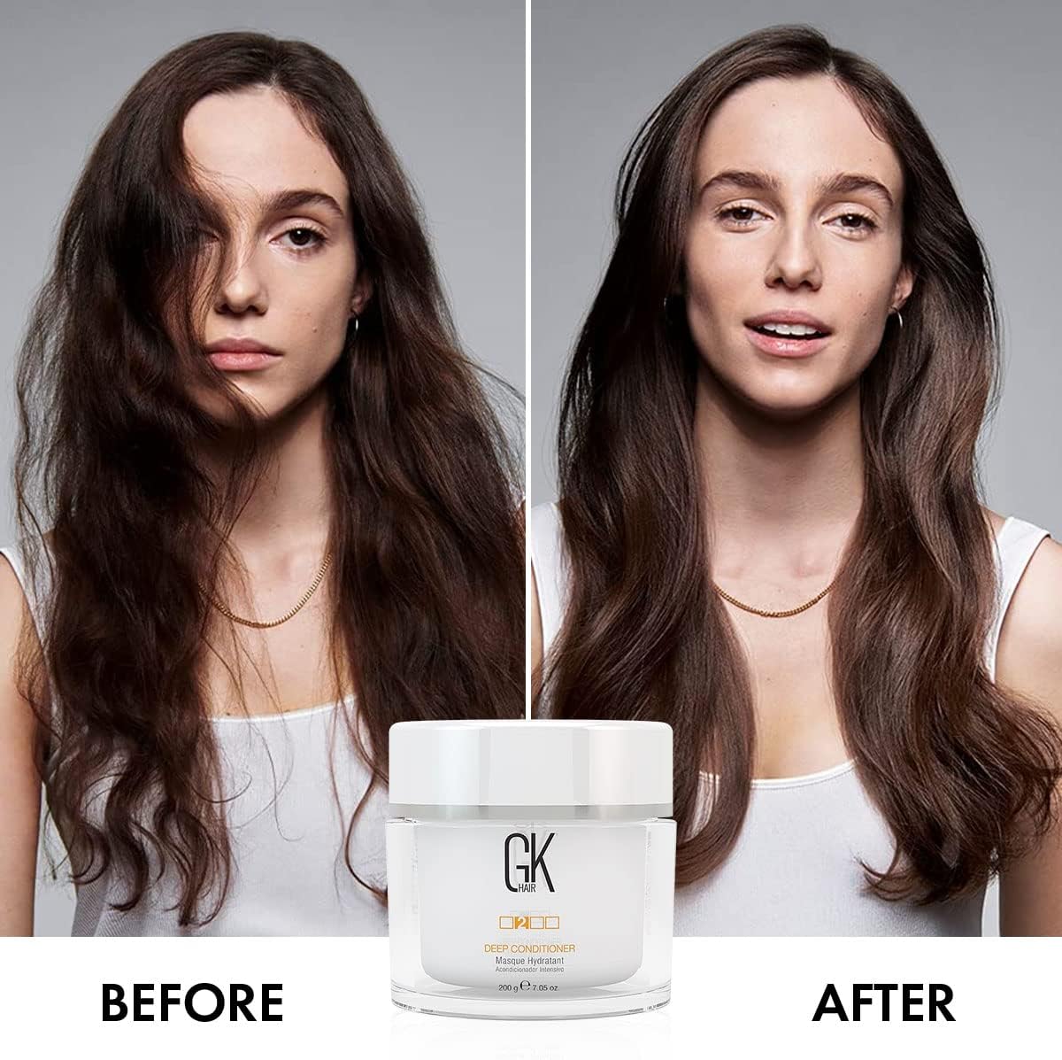 GK HAIR Global Keratin Deep Conditioner Masque 7.05 fl.oz./200 g - BuyBrazil