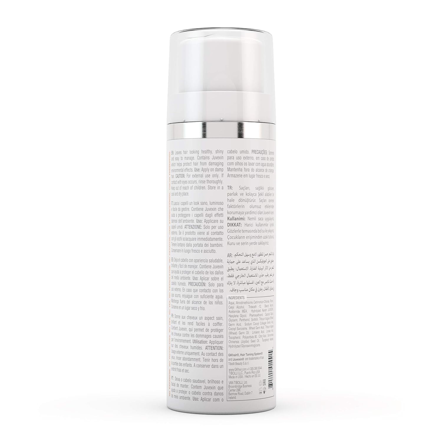 GK Hair Taming System With Juvexin Leave-in Cream 130ml/4.4 fl.oz. - BuyBrazil