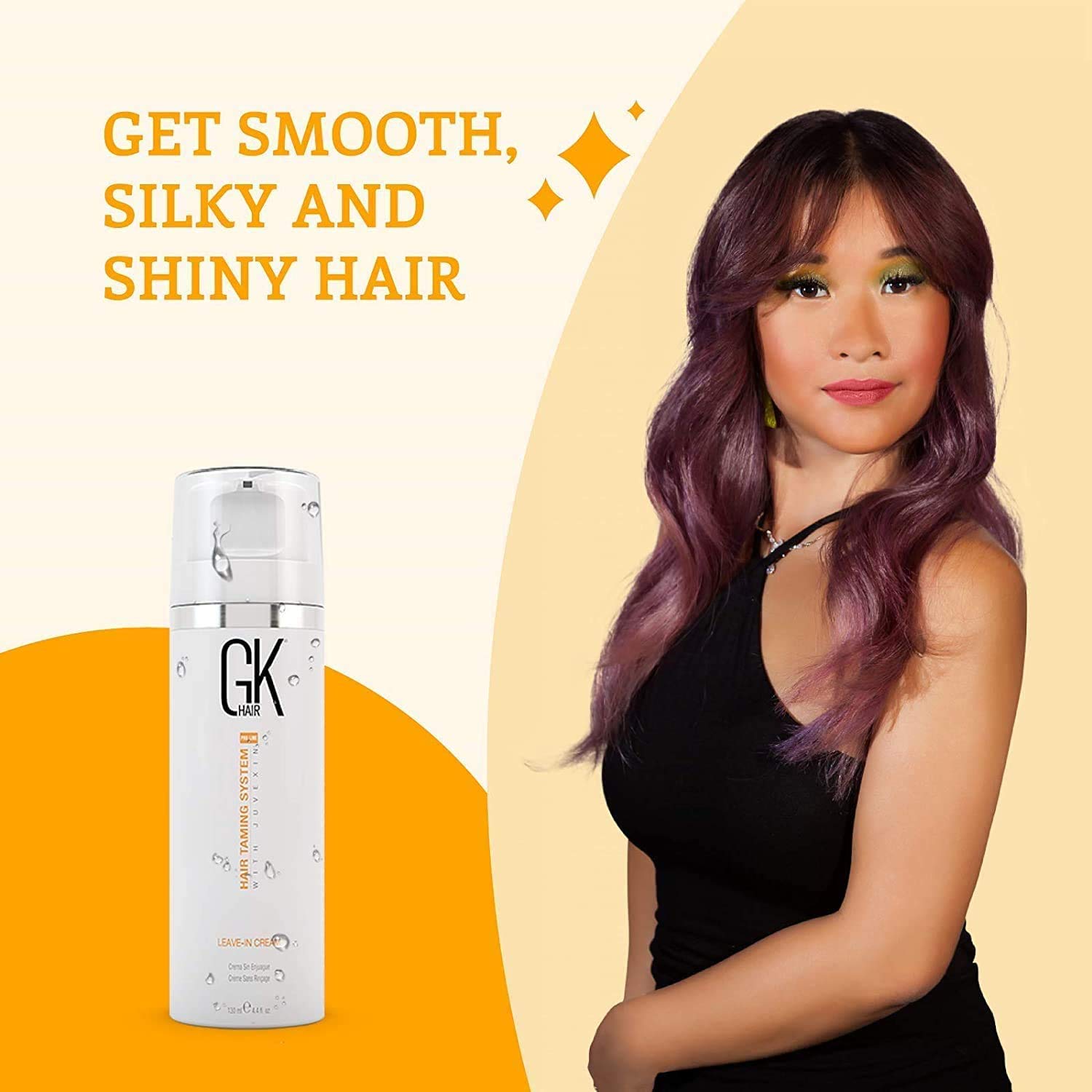GK Hair Taming System With Juvexin Leave-in Cream 130ml/4.4 fl.oz. - BuyBrazil