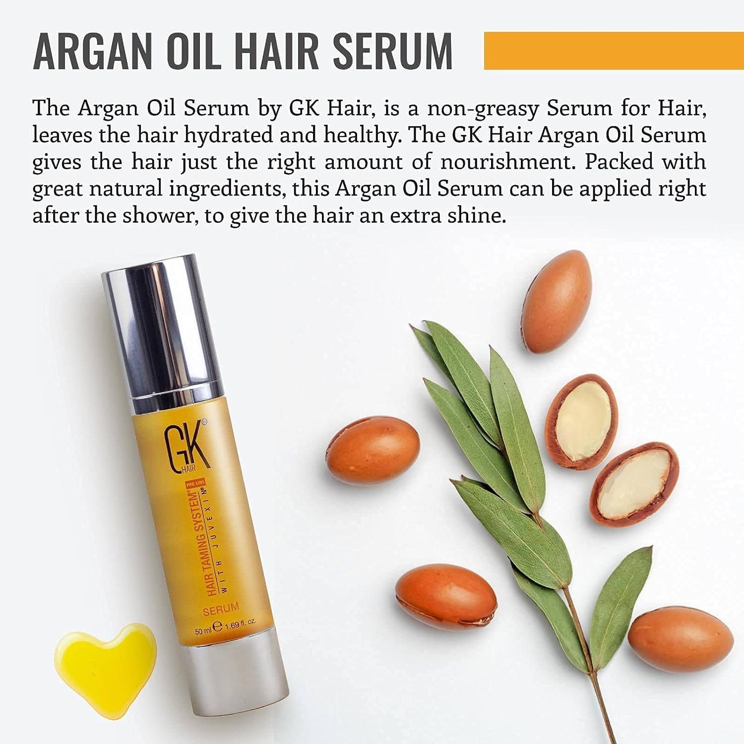 GK Hair Taming System With Juvexin Serum 50ml/1.69 fl.oz. - BuyBrazil
