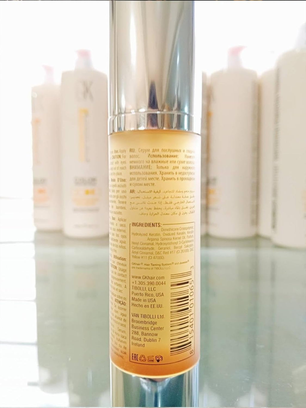 GK Hair Taming System With Juvexin Serum 50ml/1.69 fl.oz. - BuyBrazil