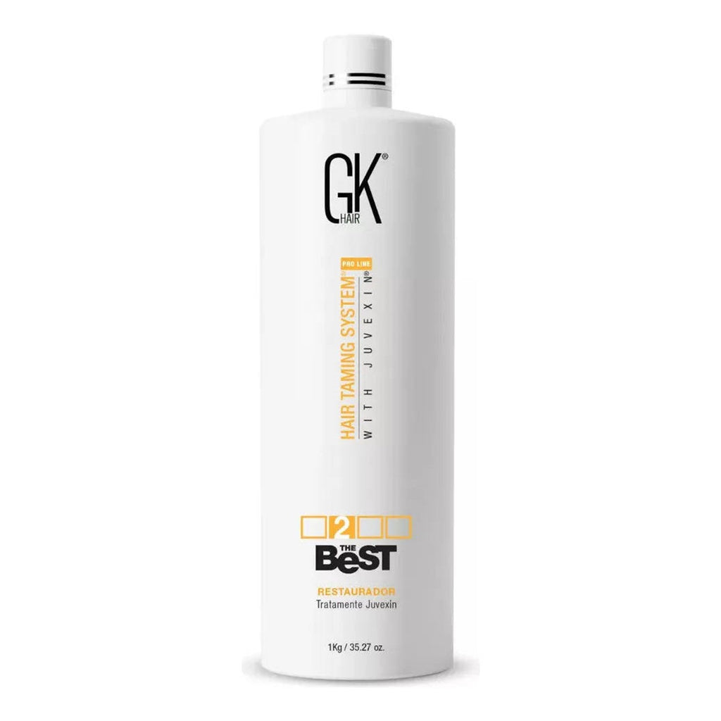 GK Hair The Best Hair Taming System With Juvexin Straightening 1000ml/33.8 fl.oz. - BuyBrazil