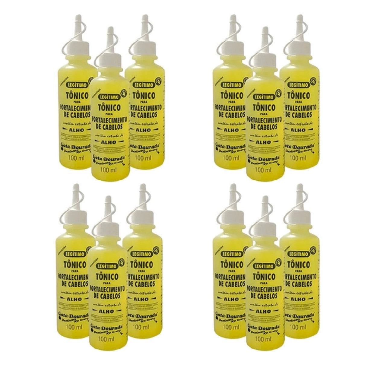 Gota Dourada Strengthening Hair Tonic Bottle 100ml/3.38 fl.oz. - BuyBrazil