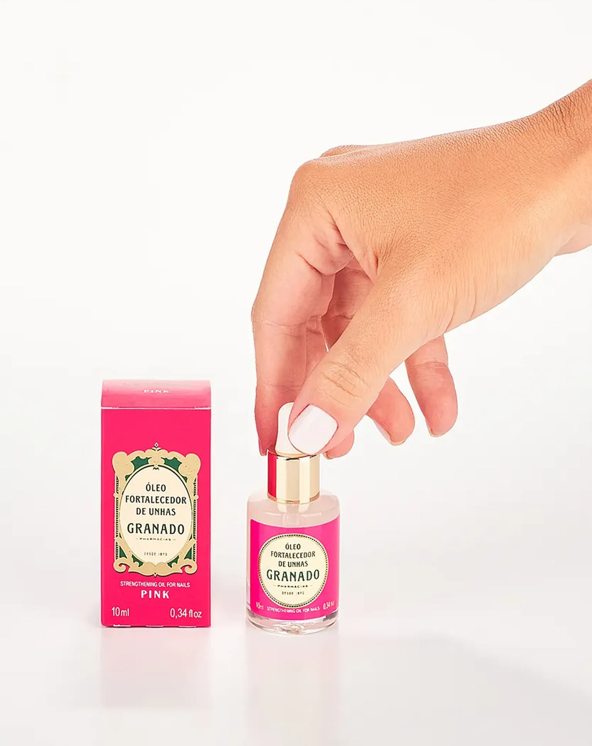 Granado Pink Nail Strengthening Oil 10ml - BuyBrazil