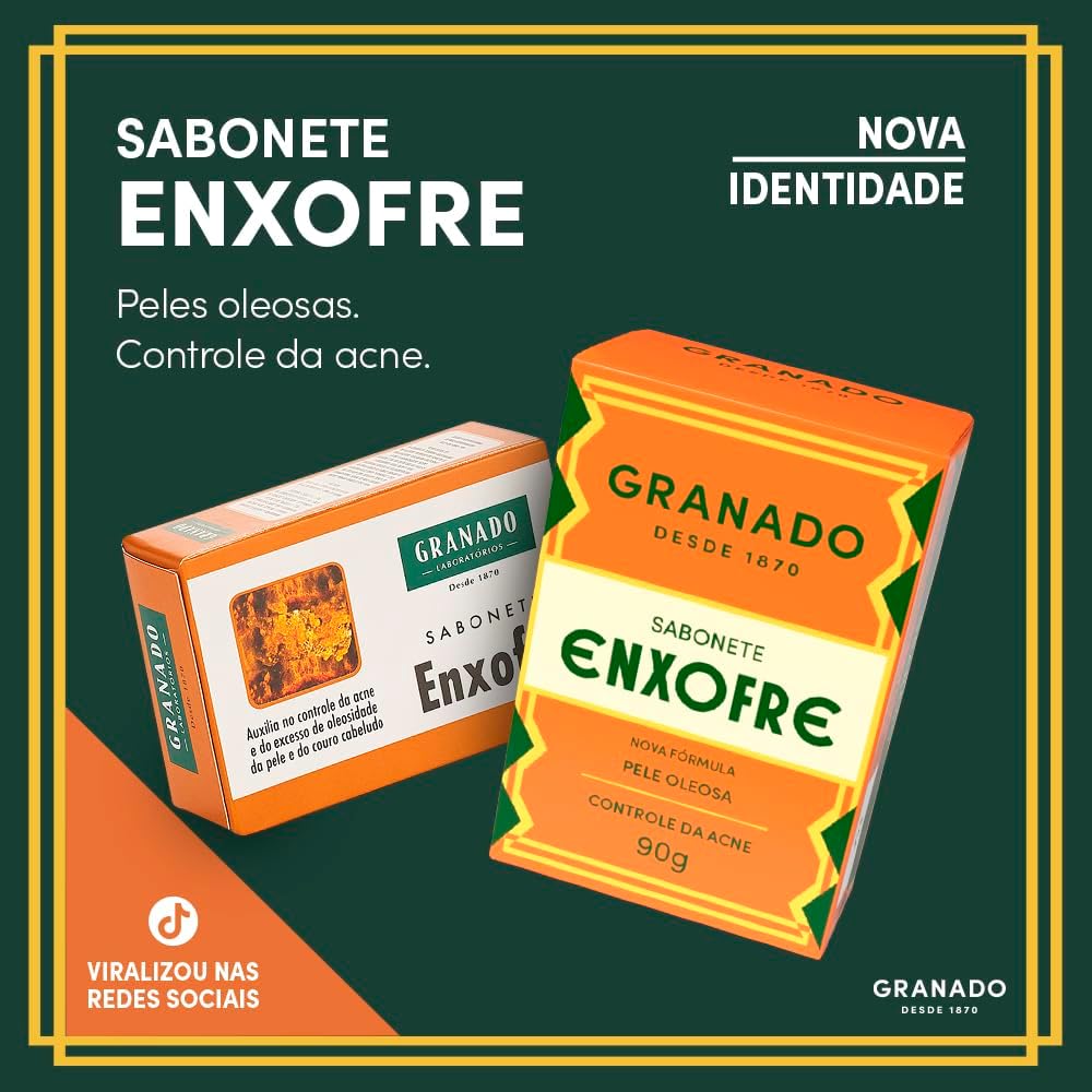 Granado Soap, Sulfur, 90g - BuyBrazil