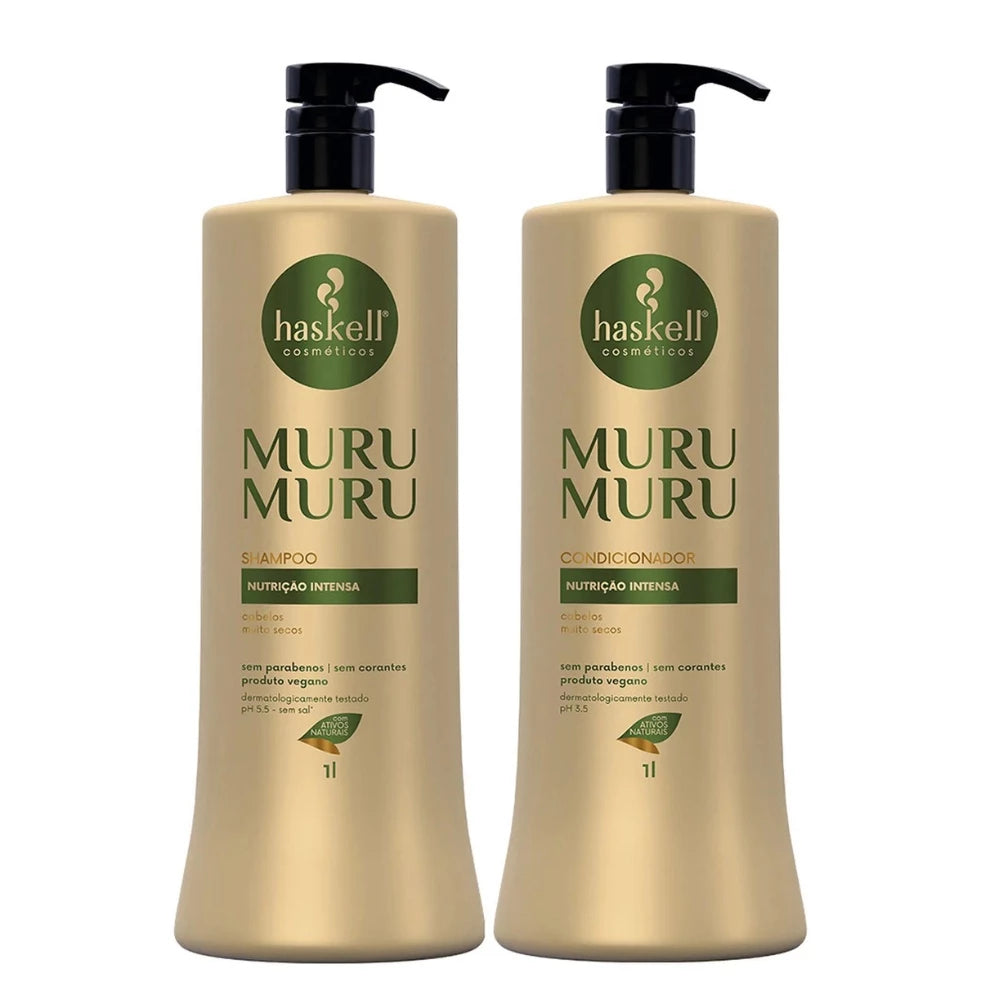 Kit Haskell Murumuru Shampoo + Condicionador 1L